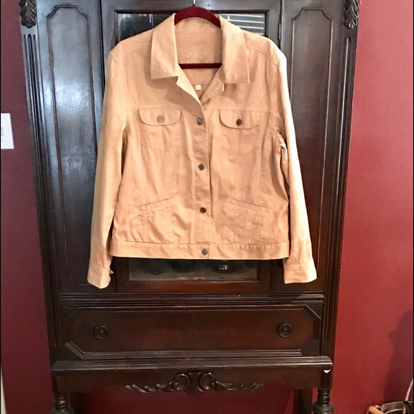 J. Jill Jackets & Blazers - Like New! J.Jill Jean Style Cropped Jacket SZ L